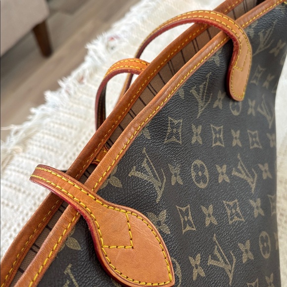 LOUIS VUITTON Neverfull MM M40151 Tote Bag Monogram Canvas - Picture 16 of 17